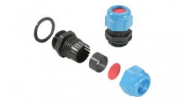 2017720000, Cable Gland, 11 ... 14mm, M20, Polyamide 6, Blue, Weidmuller
