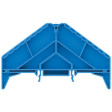BZT PRV8 BL 35X15 Marker holder Levels = 8, Connections = 16, 73.1 x 10.2 x 120 mm blue
