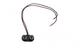 RND 305-00045, Battery Connnector, Snap-On, 1x 9 V, 12.3mm, RND Components