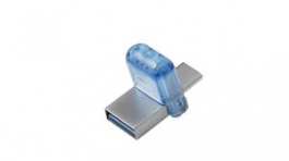 AB135418, USB Stick, 64GB, USB 3.0, Blue / Silver, Dell