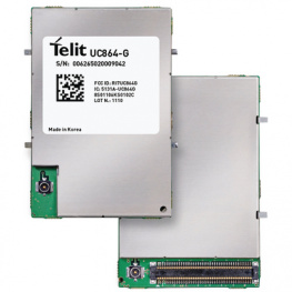 UC864GLB816T023, GSM module 850 MHz 900 MHz 1800 MHz 1900 MHz 2100 MHz, Telit