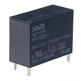 ALF1P18T, PCB power relay 18 VDC 900 mW, Panasonic