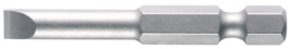 7040008040, Long bit for slotted screws 50 mm, Wiha