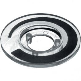 46-10100, Disk 10 mm transparent, RITEL