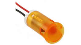 QS123XXO12, LED Indicator orange 12 VDC, APEM