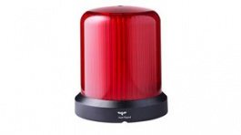 850512405, LED Signal Beacon, Continuous/Strobe/Flashing/Rotating, Red, 24VAC / DC, Base Mount, RDM, Auer