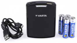 57920101441, Powerpack & charger 2 in 1 4x AA, 5 VDC, 1 A, Varta