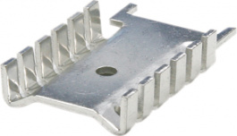 FK 218 MI 32, Радиатор: прессованный; SOT32; L:35,6мм; W:22мм; H:6,7мм; 21К/Вт, Fischer Elektronik