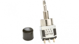 MPE 206 N, Переключатель: кнопочный; Пол: 2; DPDT; 6A/125ВAC; 6A/6ВDC; ON-ON, Knitter-switch
