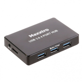 MX-U3HU05-4, Хаб USB 3.0 4x, Maxxtro