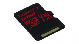 SDCR/64GBSP, MicroSDXC Card 64GB U3/UHS-I/V30, Kingston
