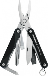SQUIRT PS4 black, Multipurpose tool, Leatherman