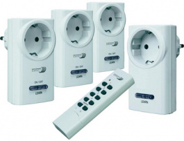 HE815S, Remote switch set 4HomeEasy, ELRO