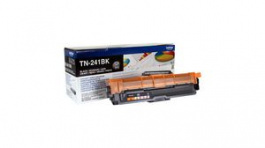 TN241BK, Toner Cartridge, 2500 Sheets, Black, Brother
