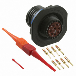 D38999/24WC8PN, Appliance plug, round 13-8 8P, Amphenol