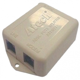 MX-4095, ADSL splitter for ISDN, with RJ45 cable, Maxxtro