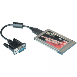 EX-1350, PC Card Serial RS232 1-port, Exsys