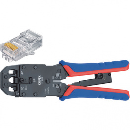 97 51 12 SB, Crimp Lever Pliers for Western Plugs Western connector, Knipex