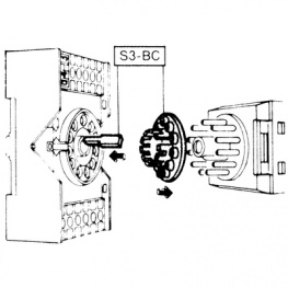 S3-BC [5 шт], Relay socket PU=5p., Releco