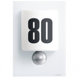 L 680 LED GLASS WHITE, LED light fixture 8 W white, Steinel