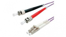 21.15.8771, Fibre Optic Cable 50/125 um OM4 Duplex LC - ST 1m, Roline