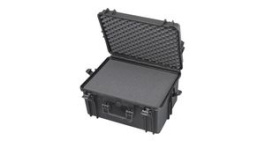 RND 600-00310, Watertight Case with Cubed Foam, 49l, 555x428x306mm, Polypropylene (PP), Black, RND Lab