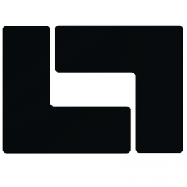 104446, Floor Corner Marks, L-shaped PU=1 PAK, Brady