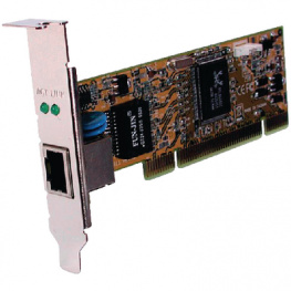 EX-6069-L, Сетевая карта LowProfile PCI 1x 10/100/1000, Exsys