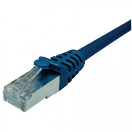 PB-SRT-45-03-B, Patch cable CAT5 SF/UTP 1 m Blue, Maxxtro