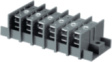 3070/PCM/12-5.033 Flat plug connector 4 mm2 nickle-plated brass, polycarbonate insulation