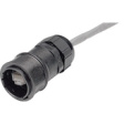 RJF5446 Cable plug without RJ45 cable Field Poles=8 Male