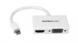 MDP2HDVGAW, Adapter, Mini DisplayPort Plug / HDMI Socket/VGA Socket, StarTech.com