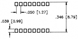 DHS-08 SR/TC, DIL switch SMD 8P, APEM