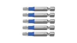 41643, Насадка; Torx®; TX10; 50мм; Монтаж: 1/4" (E6,3мм); 5шт; Серия: T, Wiha