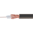 RG-59 FRNC RG Coaxial cable   1  x 0.575 mm Copperweld wire bare Black
