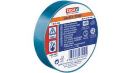 53988-00031-00, Soft PVC Insulation Tape Blue 19mm x 20m, Tesa