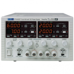 CPX400D, Блок питания: лабораторный; Каналы:2; 0?60ВDC; 0?60ВDC; 0?20А, TTi (Thurlby Thandar Instruments)