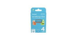 BK-4LCCE/4BE [4 шт], Rechargeable Battery Pack, Ni-MH, 1.2V, 550mAh, Pack of 4 pieces, Panasonic