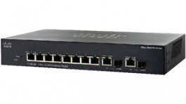 SRW208P-K9-EU, Switch SF302-08P 8x 10/100 PoE, 2x 1000 2x SFP Desktop 19", Cisco Systems