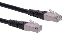 21.15.1385, Patchcord Cat 6 S/FTP 10 m Black, Roline