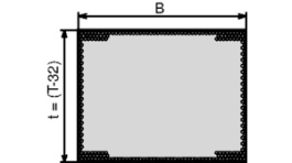34561-984, Perforated Cover Plate/84 TE, Schroff