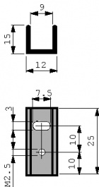 SK 12/ 25/ SA 32, Heat Sink SOT-32 / TO-220, Fischer Elektronik