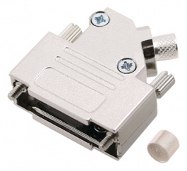 D45ZK09-CZK-9.5-K, D-Sub metal hood Poles 9, Encitech Connectors