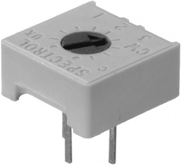 M63P102KB40, Trimmer Potentiometer 1 kOhm 500 mW, Vishay Spectrol