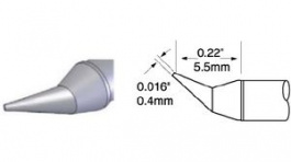 UFC-7CN5504R, Soldering Tip Bent, Conical 0.4mm, Metcal