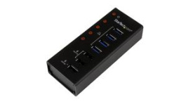 ST4300U3C3, USB Hub with USB Charging Ports, 7x USB A Socket/USB B Socket - USB A Plug, StarTech.com