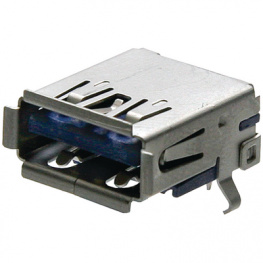 692121030100, Socket, horizontal, 9, USB 3.0 A THD, WURTH Elektronik