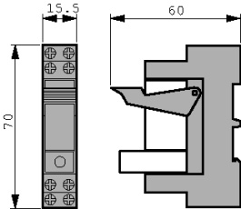 RM21 24 VDC, Coupling component, Metz Connect