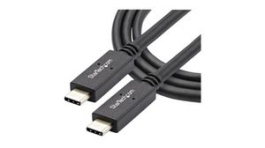 USB31C5C1M, Charging Cable with Power Delivery USB-C Plug - USB-C Plug 1m USB 3.1 Black, StarTech