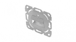 DN-93831-1, Network Outlet Face Plate Flush Mount 50 x 50mm Metallic, DIGITUS